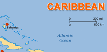 Caribbean Map